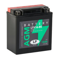 Landport AGM 14Ah 230A Bal+ Motorakkumulátor (AGM-LTX16-BS)