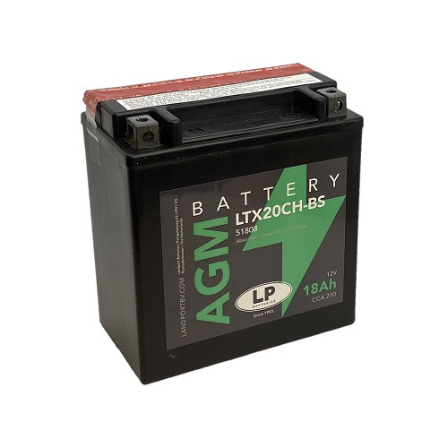 Landport AGM 18Ah 270A Bal+ Motorakkumulátor (AGM-LTX20CH-BS)