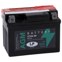 Landport AGM 3Ah 50A Jobb+ Motorakkumulátor (AGM-LTX4L-BS)