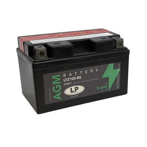 Landport AGM 8.6Ah 190A Bal+ Motorakkumulátor (AGM-LTZ10S-BS)