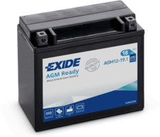 Exide AGM Ready 18Ah 270A Bal+ Motorakkumulátor (AGM12-19.1)