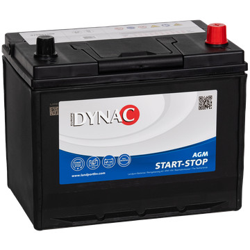 Dynac AGM 75Ah 720A Jobb+ Akkumulátor (AGM575901069)