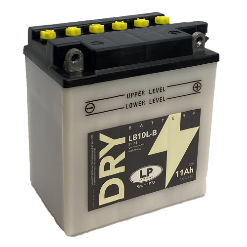 Landport DRY 11Ah 130A Jobb+ Motorakkumulátor (DRY-LB10L-B)