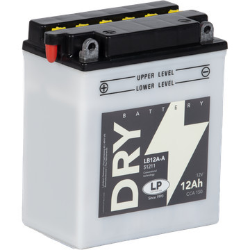 Landport DRY 12Ah 160A Bal+ Motorakkumulátor (DRY-LB12A-A)
