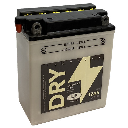 Landport DRY 12Ah 150A Bal+ Motorakkumulátor (DRY-LB12AL-A2)
