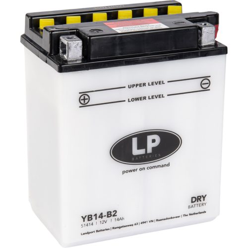 Landport DRY 14Ah 180A Bal+ Motorakkumulátor (DRY-LB14-B2)