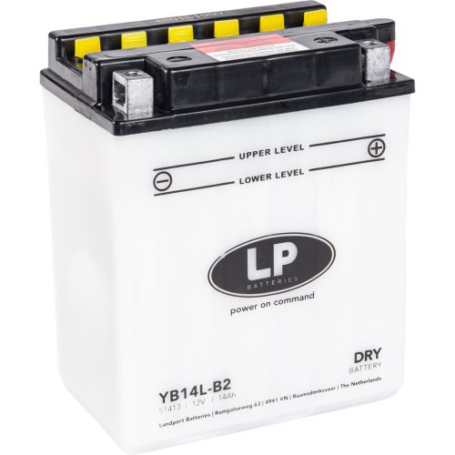 Landport DRY 14Ah 180A Jobb+ Motorakkumulátor (DRY-LB14L-B2)