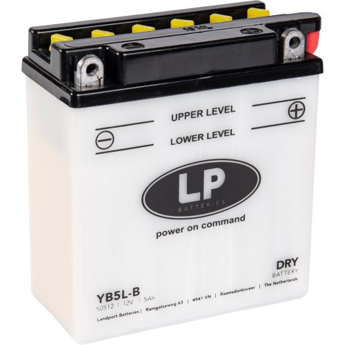 Landport DRY 5Ah 60A Jobb+ Motorakkumulátor (DRY-LB5L-B)