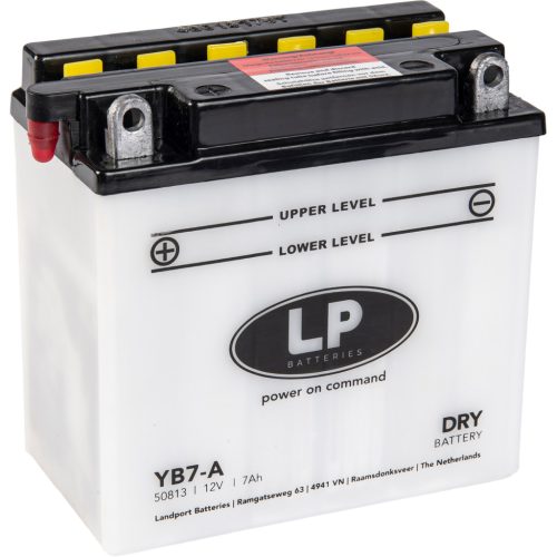 Landport DRY 7Ah 110A Bal+ Motorakkumulátor (DRY-LB7-A)
