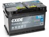 Exide Premium 72Ah 720A Jobb+ Akkumulátor (EA722)