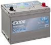 Exide Premium 75Ah 630A Jobb+ Akkumulátor (EA754)