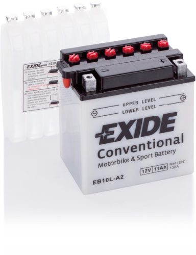 Exide Conventional 11Ah 130A Jobb+ Motorakkumulátor (EB10L-A2)