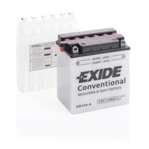 Exide Conventional 12Ah 165A Bal+ Motorakkumulátor (EB12A-A)