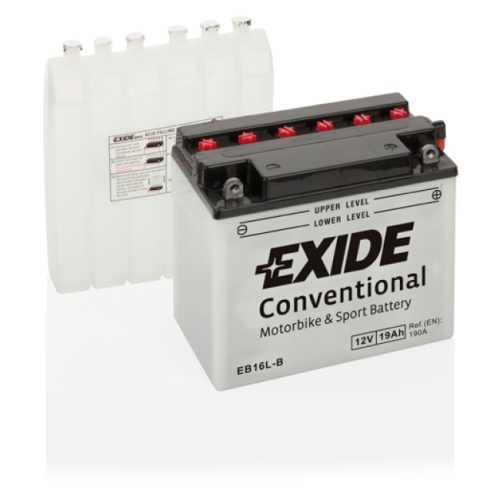 Exide Conventional 19Ah 190A Jobb+ Motorakkumulátor (EB16L-B)
