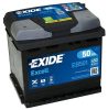 Exide Excell 50Ah 450A Bal+ Akkumulátor (EB501)
