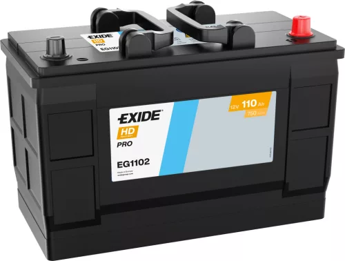 Exide HD Pro 110Ah 750A Jobb+ Akkumulátor (EG1102)