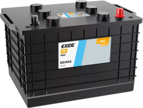 Exide HD Pro 145Ah 1000A Jobb+ Akkumulátor (EG145A)