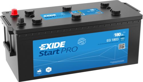 Exide Start Pro 180Ah 1000A Bal+ Akkumulátor (EG1803)