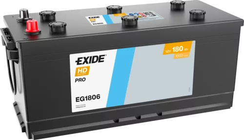 Exide HD Pro 180Ah 1000A Jobb+ Akkumulátor (EG1806)