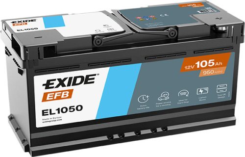 Exide EFB 105Ah 950A Jobb+ Akkumulátor (EL1050)
