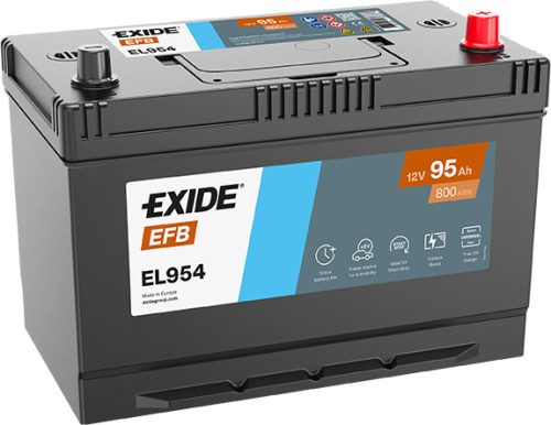 Exide EFB 95Ah 800A Jobb+ Akkumulátor (EL954)