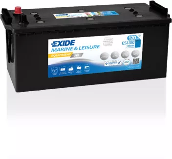 Exide Equipment GEL 120Ah A Bal pozitív Akkumulátor (ES1350)