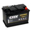 Exide Equipment GEL 56Ah 410A Jobb+ Akkumulátor (ES650)