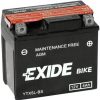 Exide AGM 4Ah 70A Jobb+ Motorakkumulátor (ETX5L-BS)