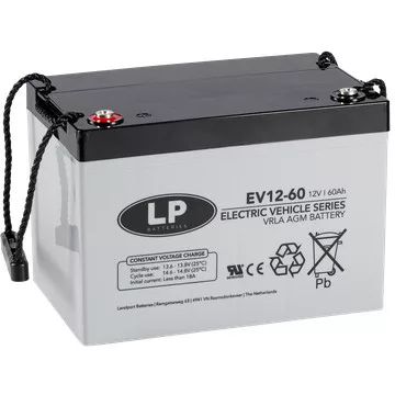 Landport EV 60Ah Bal+ Akkumulátor (EV12-60)