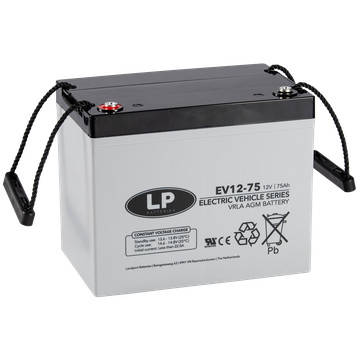 Landport EV 75Ah Bal+ Akkumulátor (EV12-75)