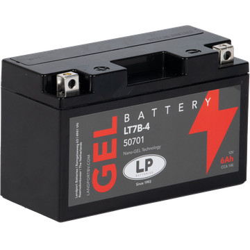 Landport GEL 6Ah 110A Bal+ Motorakkumulátor (GEL-LT7B-4)
