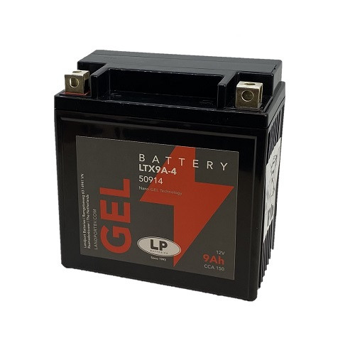 Landport GEL 9Ah 150A Bal+ Motorakkumulátor (GEL-LTX9A-4)