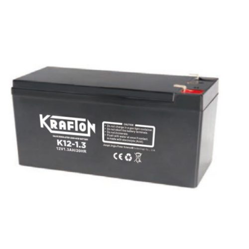 Krafton VRLA 1.3Ah Bal+ Akkumulátor (K12-1-3)
