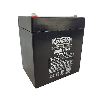 Krafton VRLA 5Ah Bal+ Akkumulátor (K12-5)