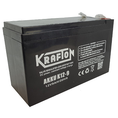 Krafton VRLA 9Ah Bal+ Akkumulátor (K12-9)