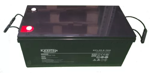 Krafton Lítium LiFePO4 100Ah Bal+ Akkumulátor (KCL25-6-100)