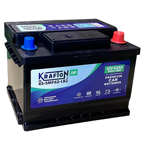 Krafton SLI 62Ah 540A Jobb+ Akkumulátor (KS-SMF62-LB2)
