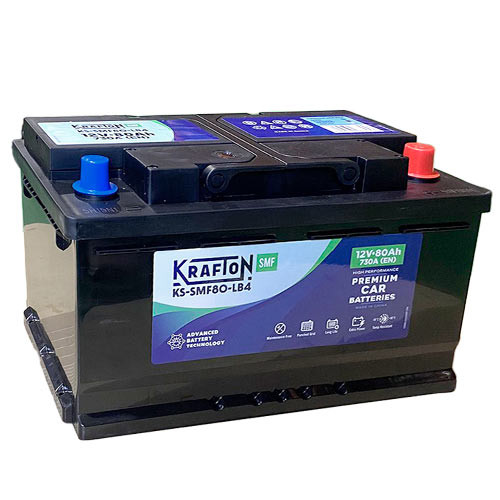 Krafton SLI 80Ah 730A Jobb+ Akkumulátor (KS-SMF80-LB4)