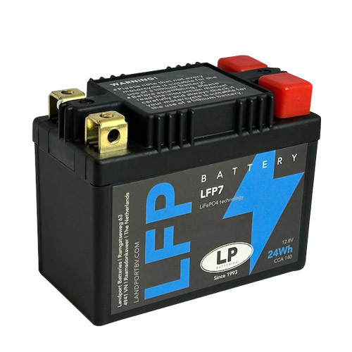 Landport LFP 2.5Ah 120A Jobb+ Motorakkumulátor (LFP-LFP7)