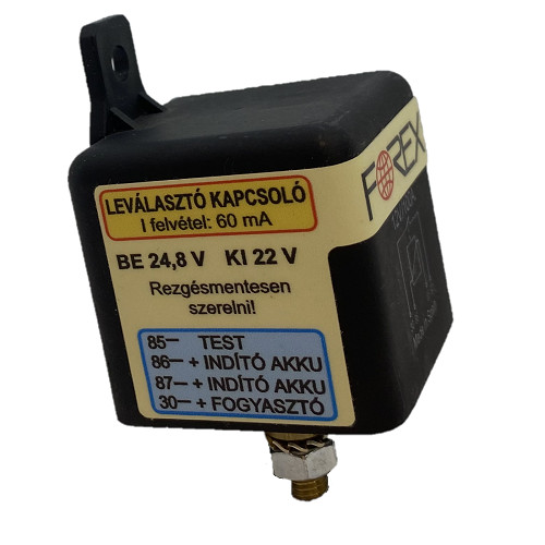 Bistabil leválasztó kapcsoló , 24,8/22 V