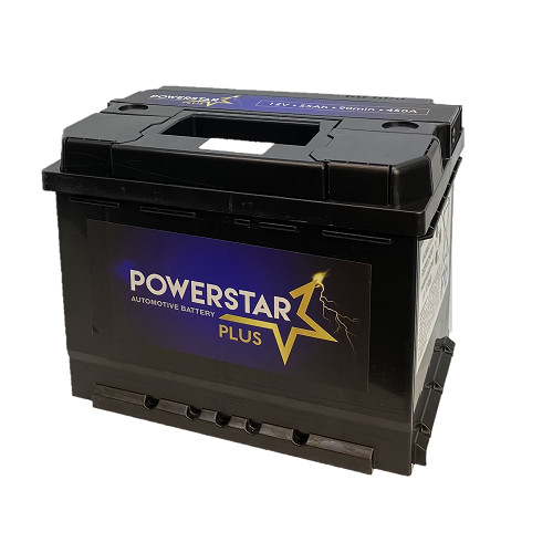 Powerstar Plus 60Ah 480A Jobb+ Akkumulátor (PSP-L2B-0)