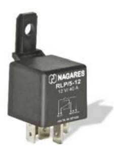MR 74, Relé 12V/40A