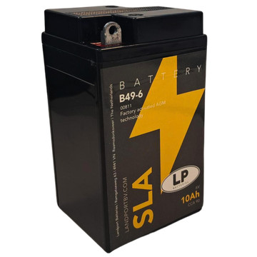Landport SLA 10Ah 90A Bal+ Motorakkumulátor (SLA-B49-6)