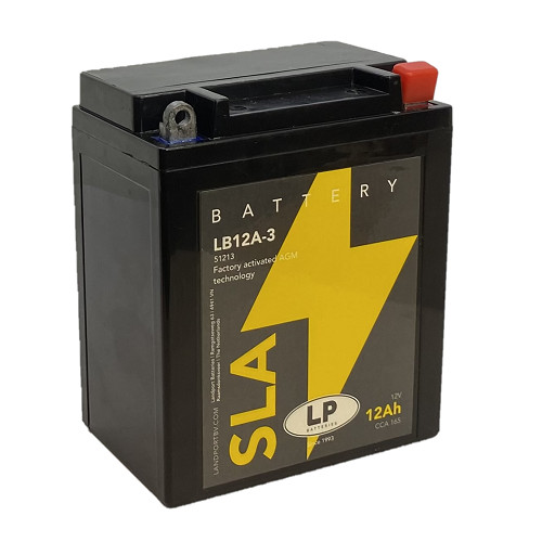 Landport SLA 12Ah 165A Jobb+ Motorakkumulátor (SLA-LB12A-3)