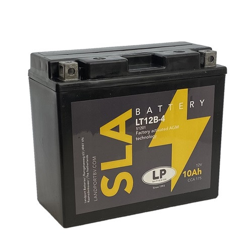 Landport SLA 10Ah 175A Bal+ Motorakkumulátor (SLA-LT12B-4)