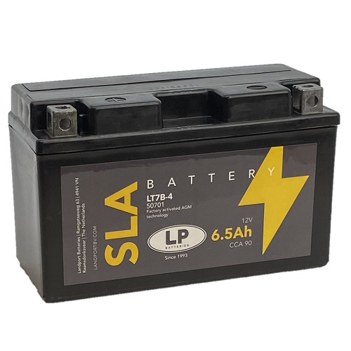Landport SLA 6.5Ah 90A Bal+ Motorakkumulátor (SLA-LT7B-4)