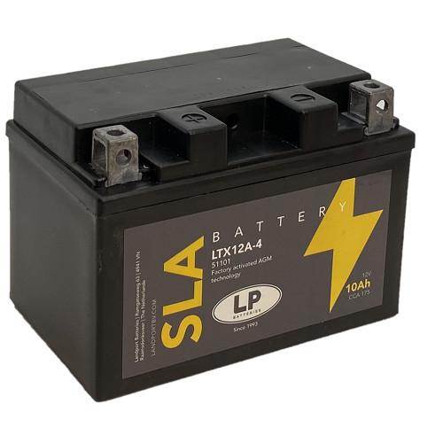 Landport SLA 10Ah 175A Bal+ Motorakkumulátor (SLA-LTX12A-4)