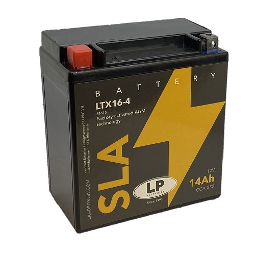 Landport SLA 14Ah 230A Bal+ Motorakkumulátor (SLA-LTX16-4)