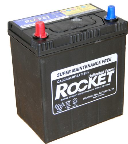 Rocket SLI 40Ah 340A Bal+ Akkumulátor (SMF42B19R)