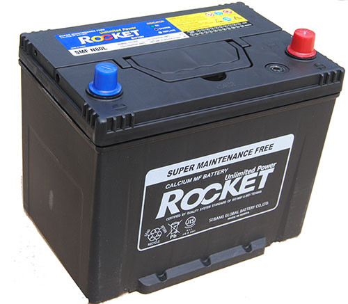 Rocket SLI 80Ah 680A Jobb+ Akkumulátor (SMFN80L)
